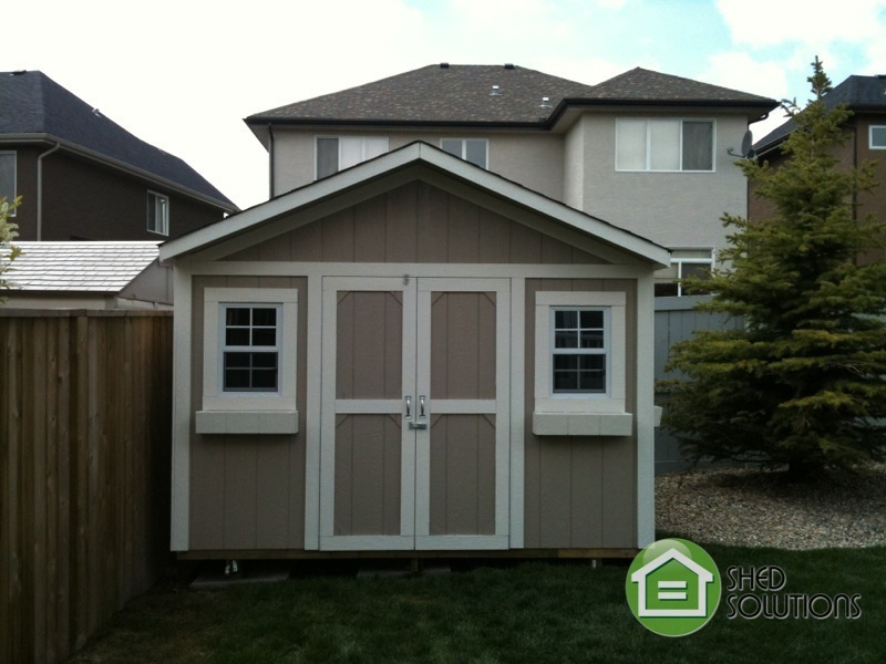 10' x 10' Garden Shed The Everett Front Gable | Shed Solutions