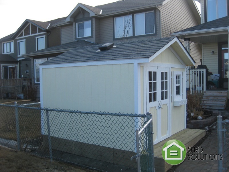 10' x 10' Garden Shed The Everett Front Gable | Shed Solutions