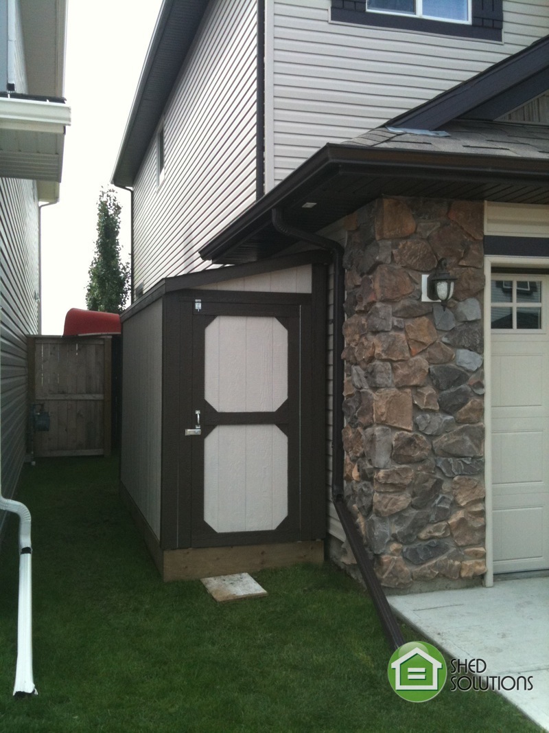 4' x 12' garden shed the madison shed solutions