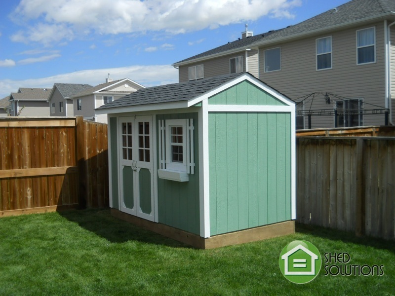 6' x 10' garden shed the whistler shed solutions