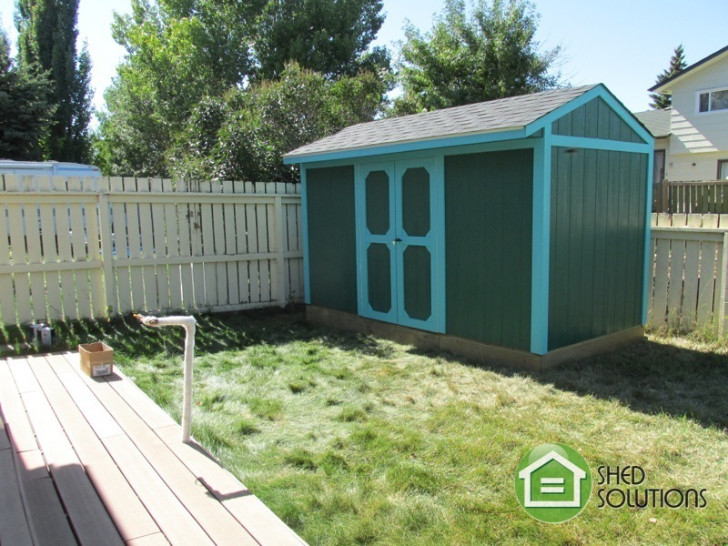 6' x 12' Garden Shed The Aspen Shed Solutions