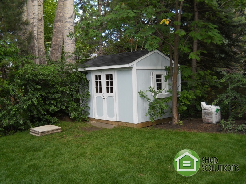 8' x 10' Garden Shed The York Side Gable | Shed Solutions