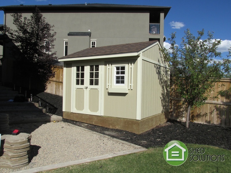 8' x 10' Garden Shed The York Side Gable | Shed Solutions