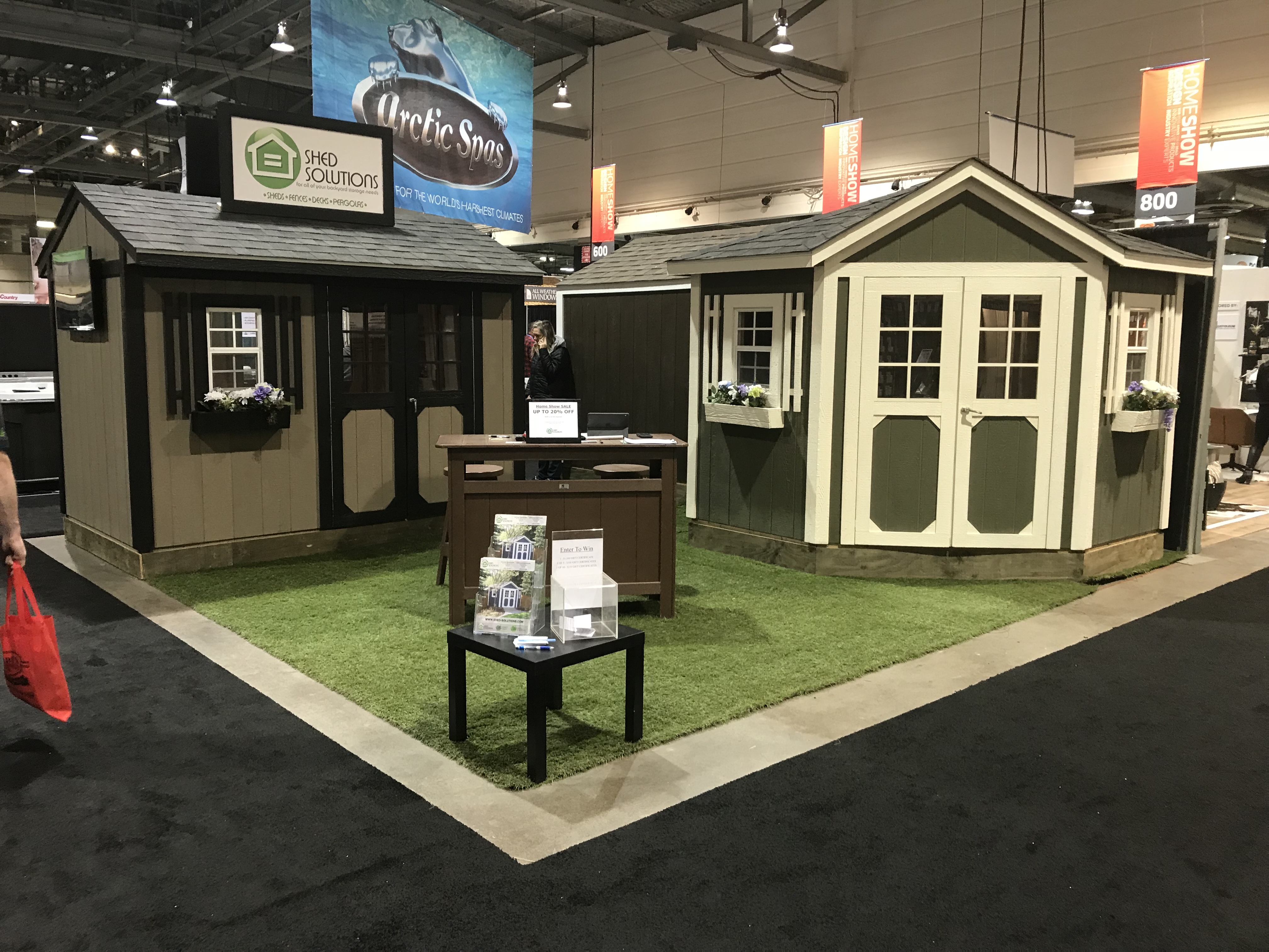 2018 Calgary Home and Garden Show Shed Solutions