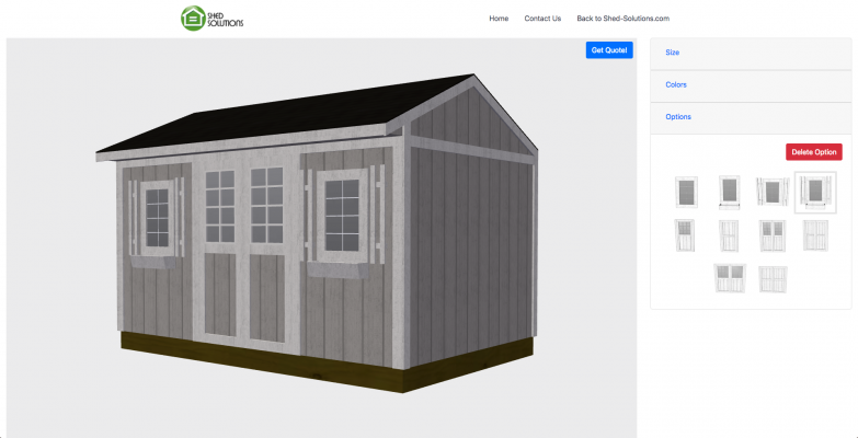 3D Shed Builder